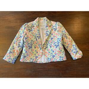 Janie and Jack floral jacket